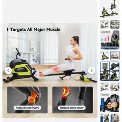 Magnetic Rowing Machine