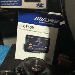 Alpine Stero And Sound System Equipment 