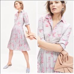 Banana Republic Pleated Dress Size 10