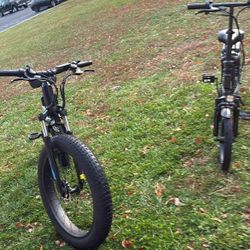 2 Electric Bikes