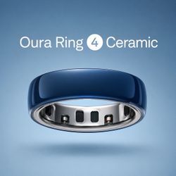 **BRAND NEW** Oura Ring 4 Ceramic - Midnight Blue - Size 10 - Box Unopened