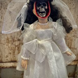 Face Off Bride Doll