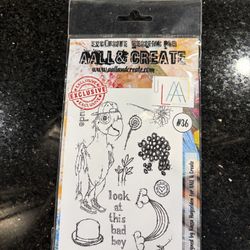 AALL & Create Clear Stamp Set Containing 11 Images 4"x6" AALL-CS-36