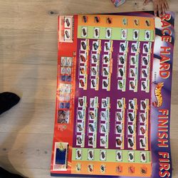 Hot Wheels Race Hard vintage poster - 1990s (available)