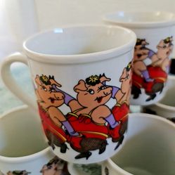 Papel Pig  Mug Set - The Chorus Line 