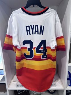 Nolan Ryan Signed Jersey With COA