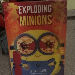 Exploding Minions Kids Card Game… **SEALED with HALOGRAM BOX