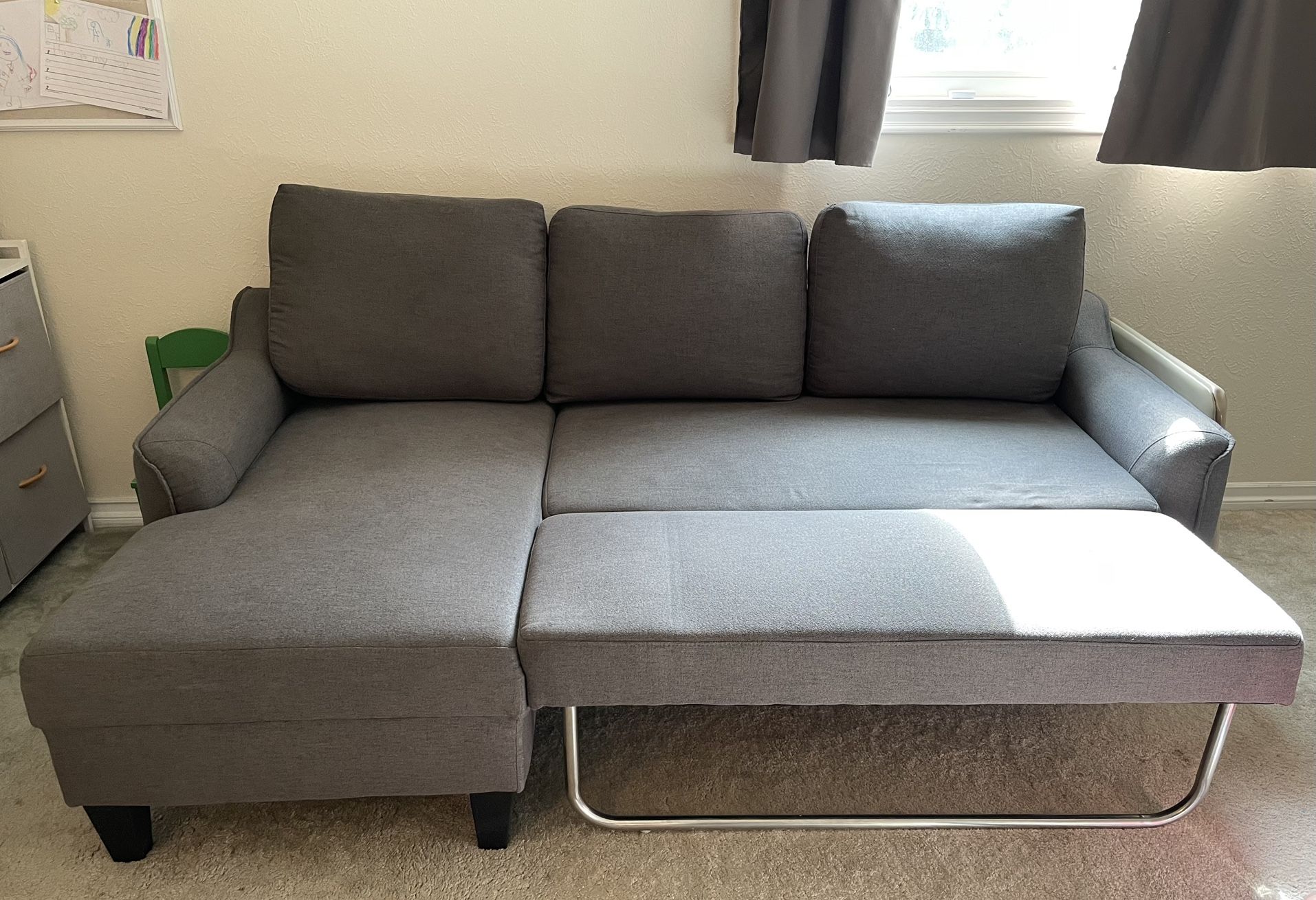 Dark Grey Couch