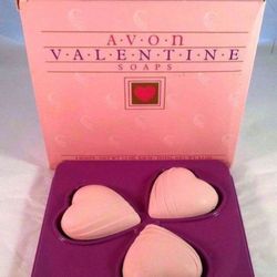 Avon Heart Soaps
