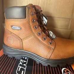 Skechers Steel Toe Work Boots Sizes 8-10.5-11