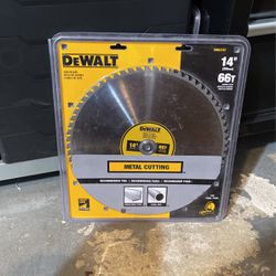 Dewalt 14” 66T Metal Cutting Blades