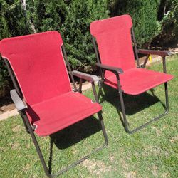 2 FOLDING CHAIRS $30 FOR BOTH GILBERT AND RAY RD.  CHECK ALL MY OFFERS. 