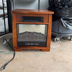 Small Faux Fireplace 