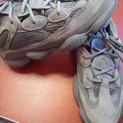  Adidas Yeezy 500 "Granite" sneakers. 