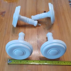 3-1/2" Wood Curtain Swag Holders