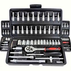 New 46pcs Tool Socket Wrench Set