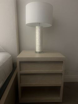 Nightstand Lamp, Set Of Two Pearl