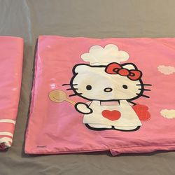 Hello Kitty Twin  Sheet Comforter 