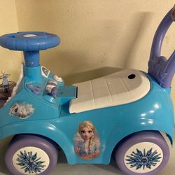 Kids Frozen Walker Car