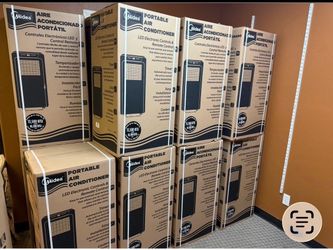 Portable air-conditioning units 13500 Btu cools 450 sq ft comes with window Kit