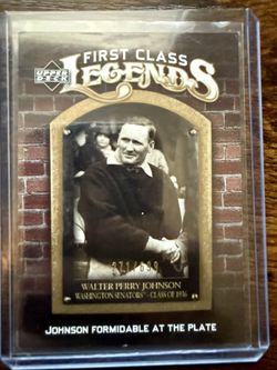 Walter Perry Johnson /699