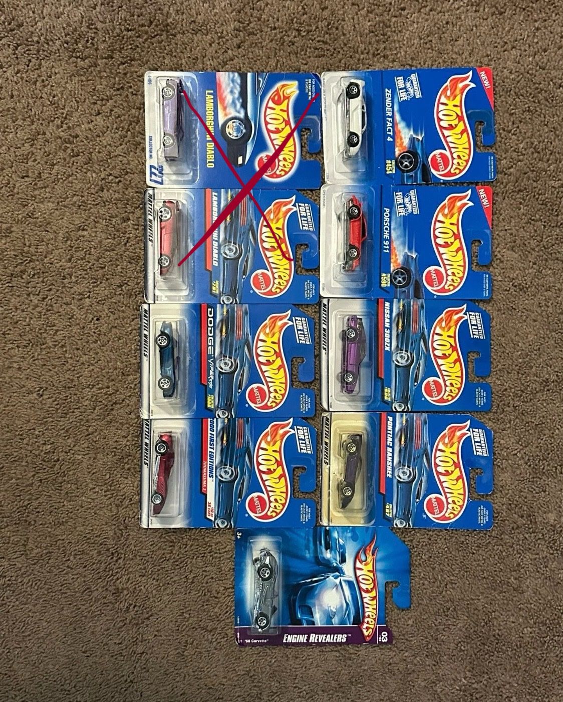 Hotwheels For TRADE 