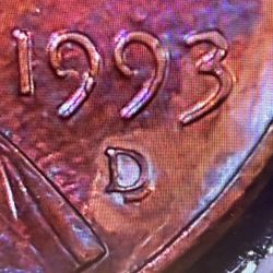 1993 D Error Cent