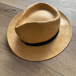 Stetson Straw Hat – Classic Summer Fedora Style