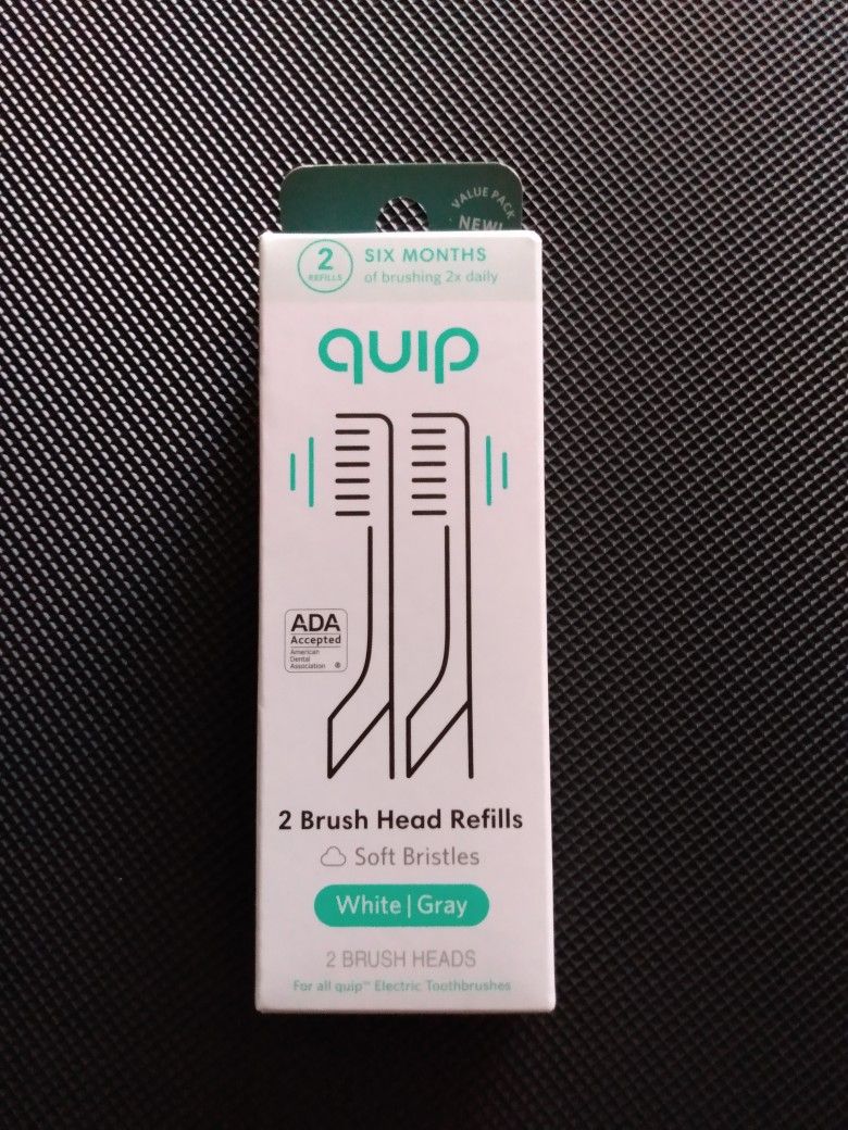 Quip 2- Brush Head Refills  New