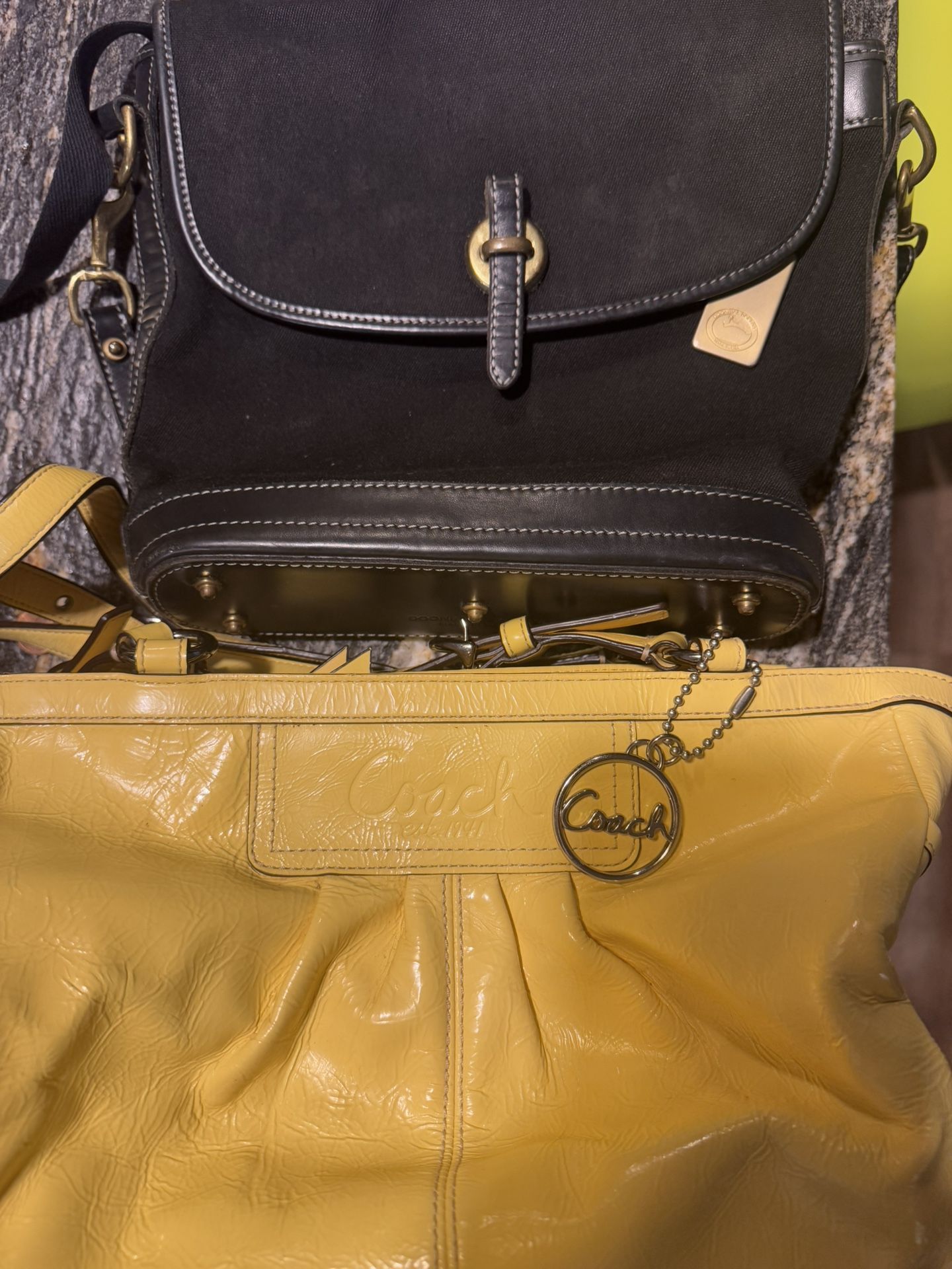 Dooney & Bourke and Coach Purse Vintage