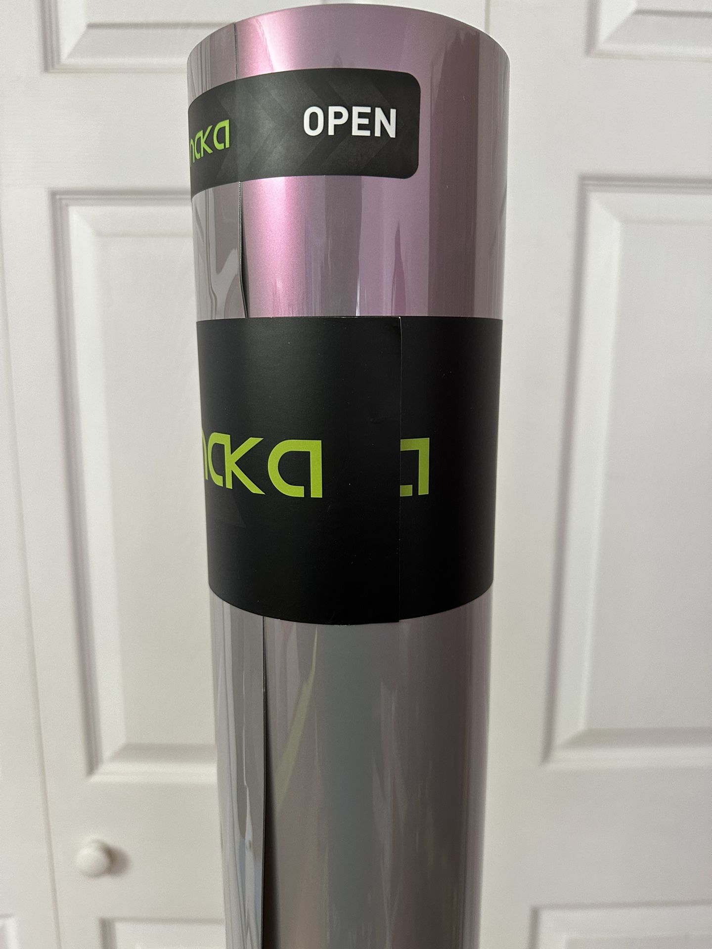 Chameleon Grey Pink Super Gloss Vinyl Wrap Film for car