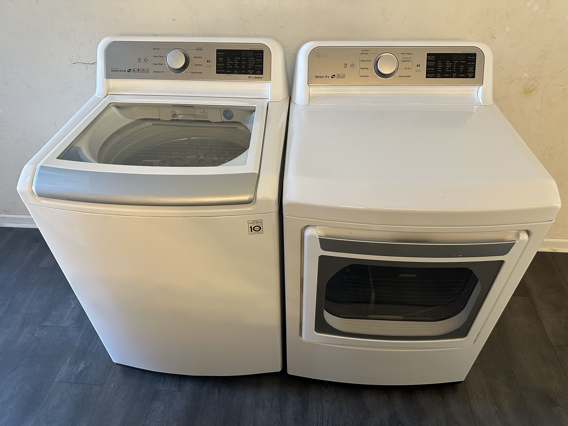 LG Washer And Dryer Set