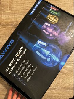 Outdoor led string lights with remote (100 ft) used once, no issues! Price $25  Pick up near 51st ave and greenway rd in Glendale. I can deliver for f