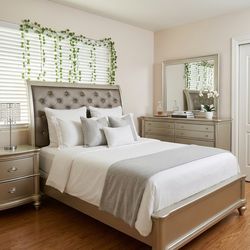 Bed Frame, Drawers, Dresser, bedroom set