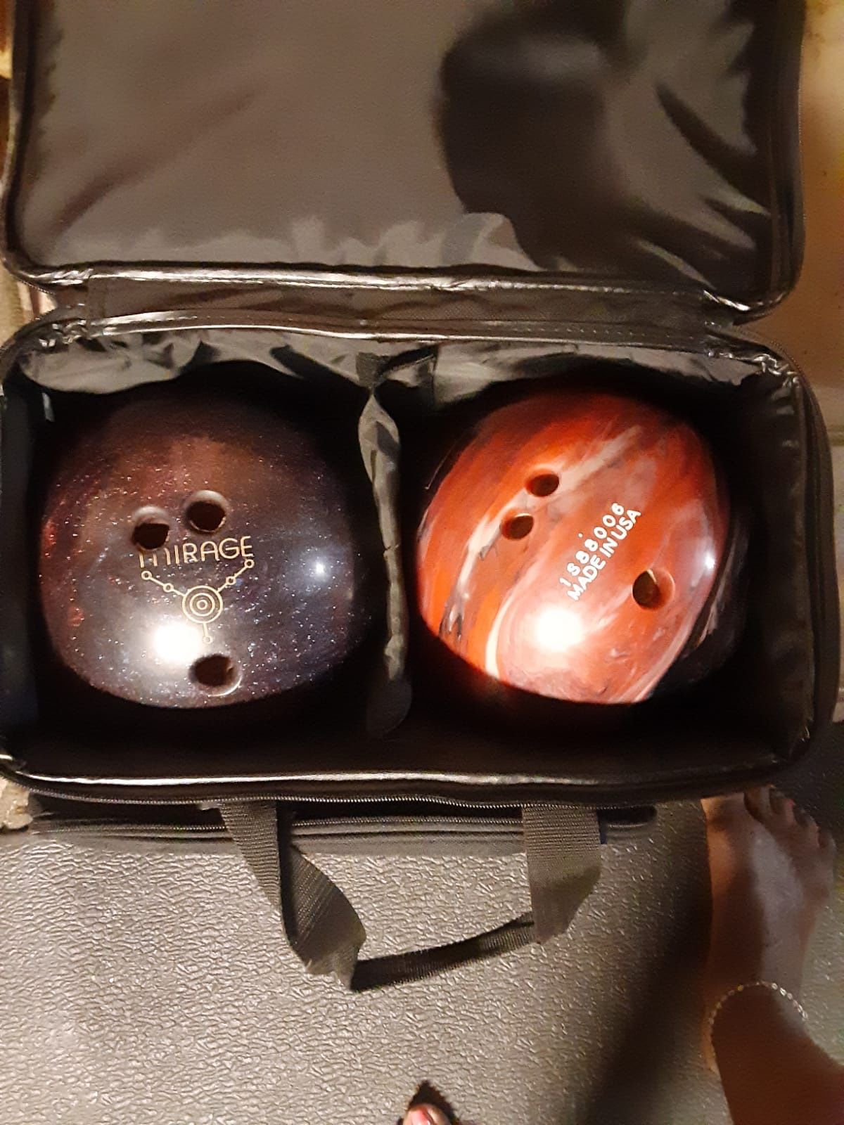 Kids Bowling Balls with bag 7/8lbs