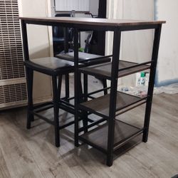 Bar Stool Dining Table