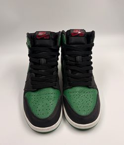 Nike Air Jordan 1 High Black/Pine Green Women’s Size 6.5
