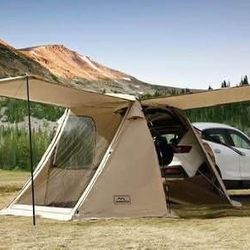 New KAMPKEEPER SUV Tent Tailgate Shade Awning for Camping Vehicle Camping Tents Outdoor