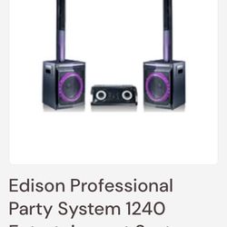 Edison Party System 1240