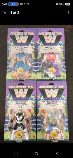Masters of the WWE Universe Action Figures Set of 4
