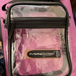 MAC Clear Crossbody  & Lipstick