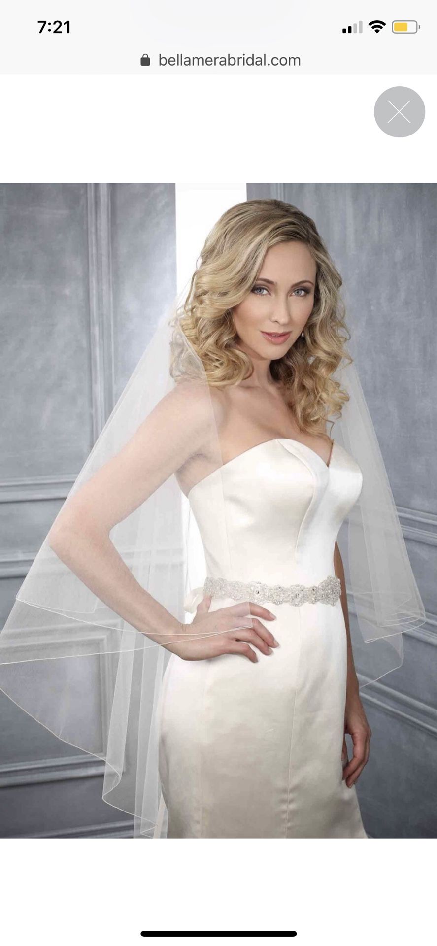 Wedding Veil - Two Tier Knee Length!