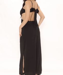  Backless Bow Dress