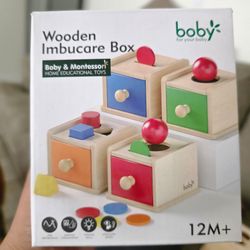Shapes activity box for toddler