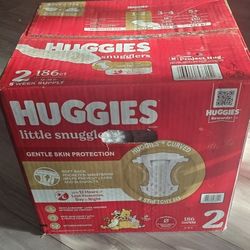 Huggies Little Snugglers Size 2 Diapers