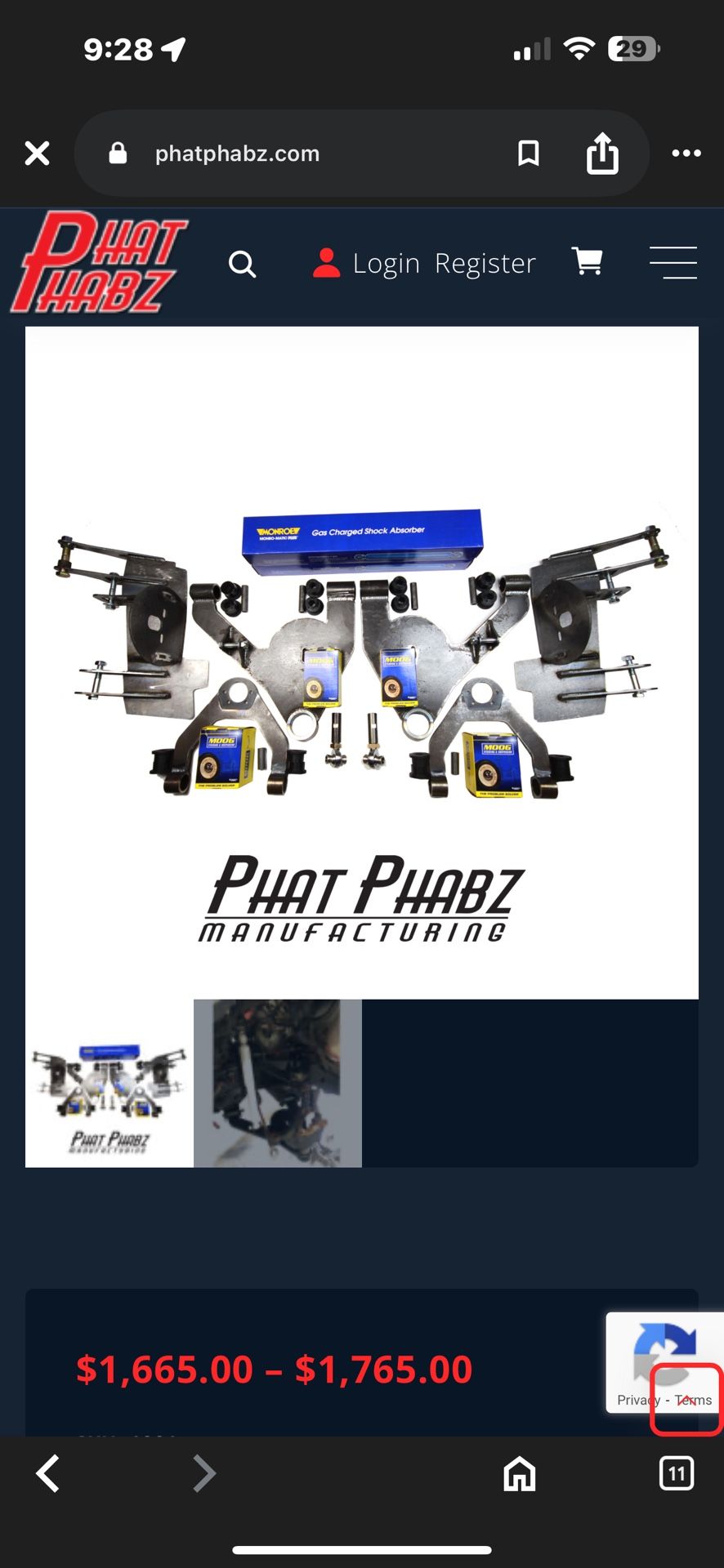 Lowering Kit