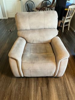 Suade recliners