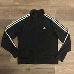 Adidas black vintage zip up Jacket 
