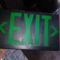 Exit Signs
