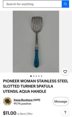 Espátula ranurada
